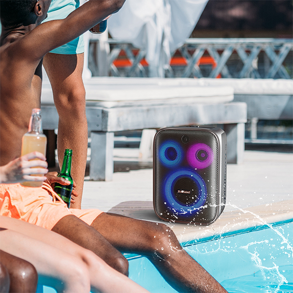 Altavoz Bluetooth Tronsmart Halo 200 con Karaoke y Micrófono Inalámbrico | Perfecto para Fiestas y Eventos