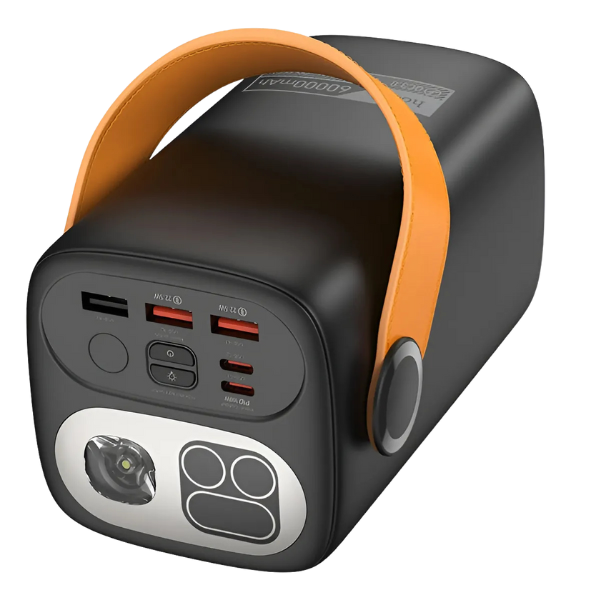 Power Bank Hoco DB160 60000mAh 100W con Carga Rápida y Pantalla LED