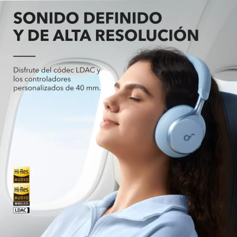 Auriculares Soundcore Space One   Cancelación de Ruido ANC🎧