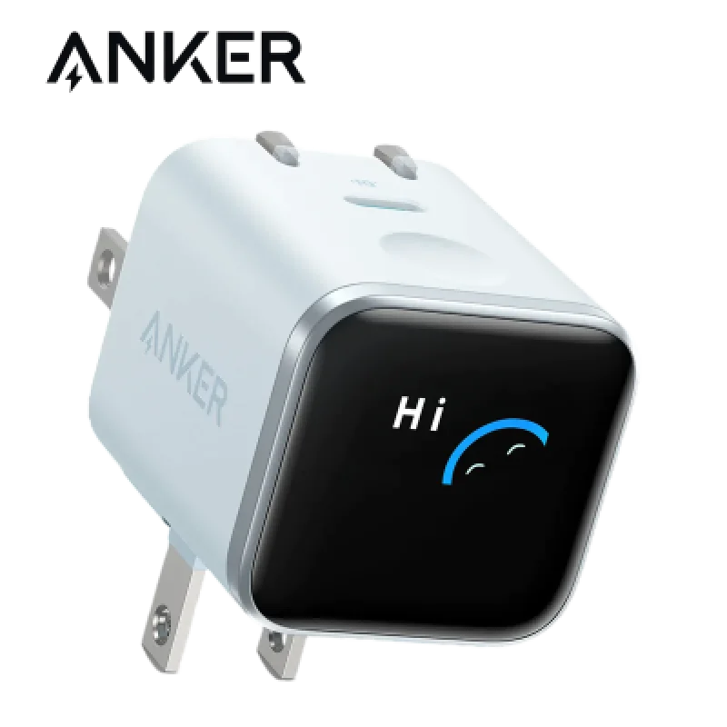 Cargador Anker Nano 45W GaN USB-C con Pantalla | Carga Rápida⚡