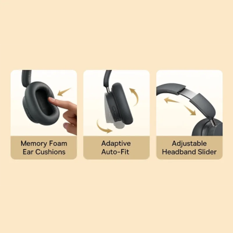 Audífonos Inalámbricos Baseus Bowie D05 Over Ear | Sonido 3D Acústico y Confort de Larga Duración