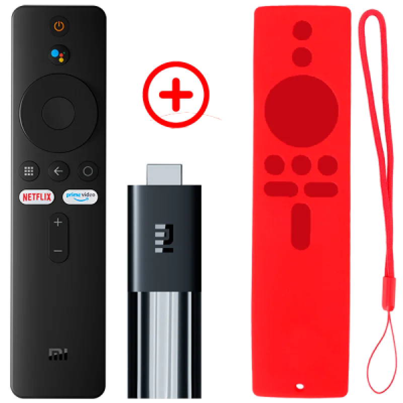 Xiaomi Mi TV Stick Full HD + Funda Protectora de Silicona para Control Remoto