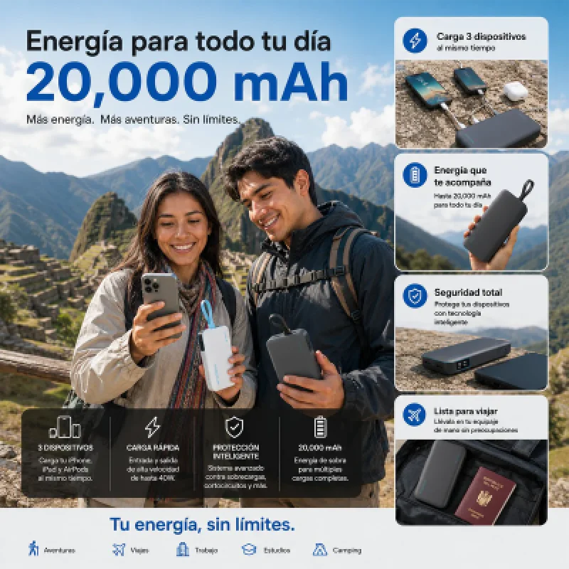 Power Bank CUKTECH CP24 20000mAh 40W USB-C