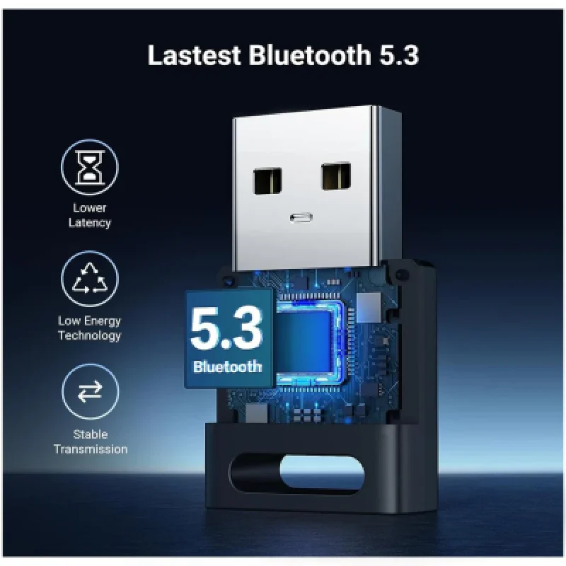 Adaptador Bluetooth USB UGREEN | 5 dispositivos en simultáneo