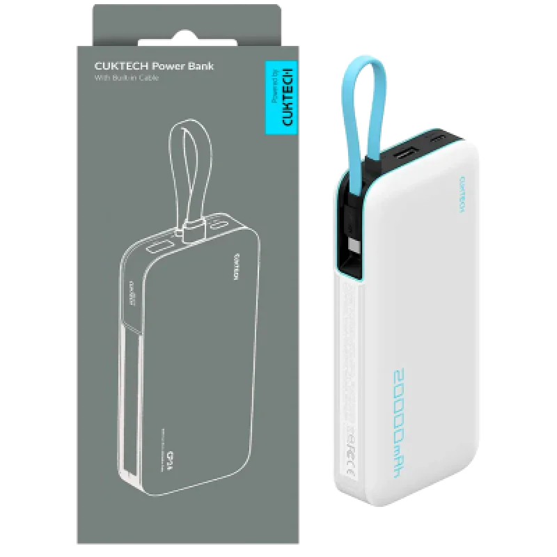 Power Bank CUKTECH CP24 20000mAh 40W USB-C