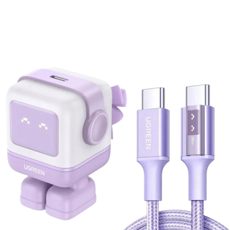 Cargador Rápido UGREEN Uno Robot 30W✨