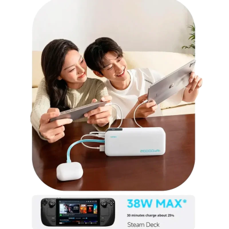 Power Bank CUKTECH CP24 20000mAh 40W USB-C