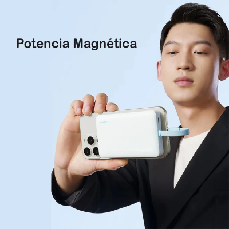 Power Bank Magnético CUKTECH CP132ML 10000mAh 22.5W 🔋 Carga Rápida