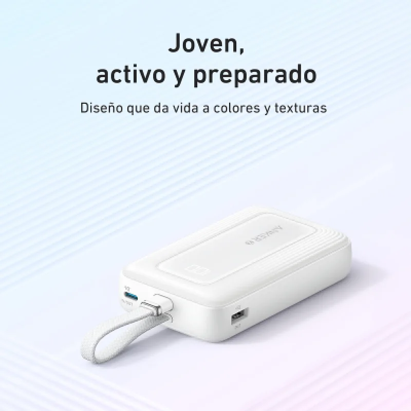 🔋 Power Bank Anker Zolo 20000mAh 30W USB-C | Carga Rápida
