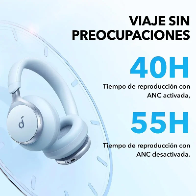Auriculares Soundcore Space One   Cancelación de Ruido ANC🎧