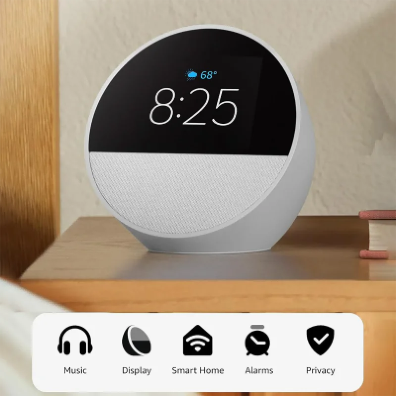 🌟 Amazon Echo Spot Perú: Despertador Inteligente con Alexa ⏰ Bluetooth