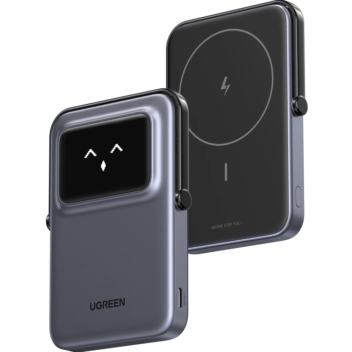  🔋 Ugreen Power Bank Inalámbrico 10000mah 20w Pd 7.5w Qi 45327 Color Plateado⚡ 