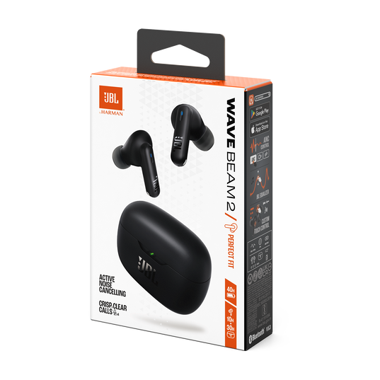 Audífonos Inalámbricos JBL Wave Beam 2 con Sonido JBL Deep Bass y Micrófono