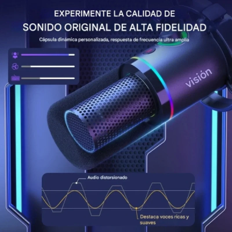 Micrófono Gamer Maono PD200XS USB/XLR | Streaming Podcast y Grabación Profesional🎙️