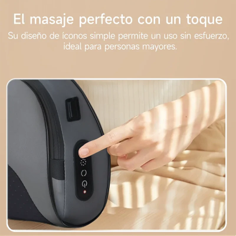 Almohada Masajeadora Bomidi MP1 PRO 3D Inalámbrica | 3 Niveles
