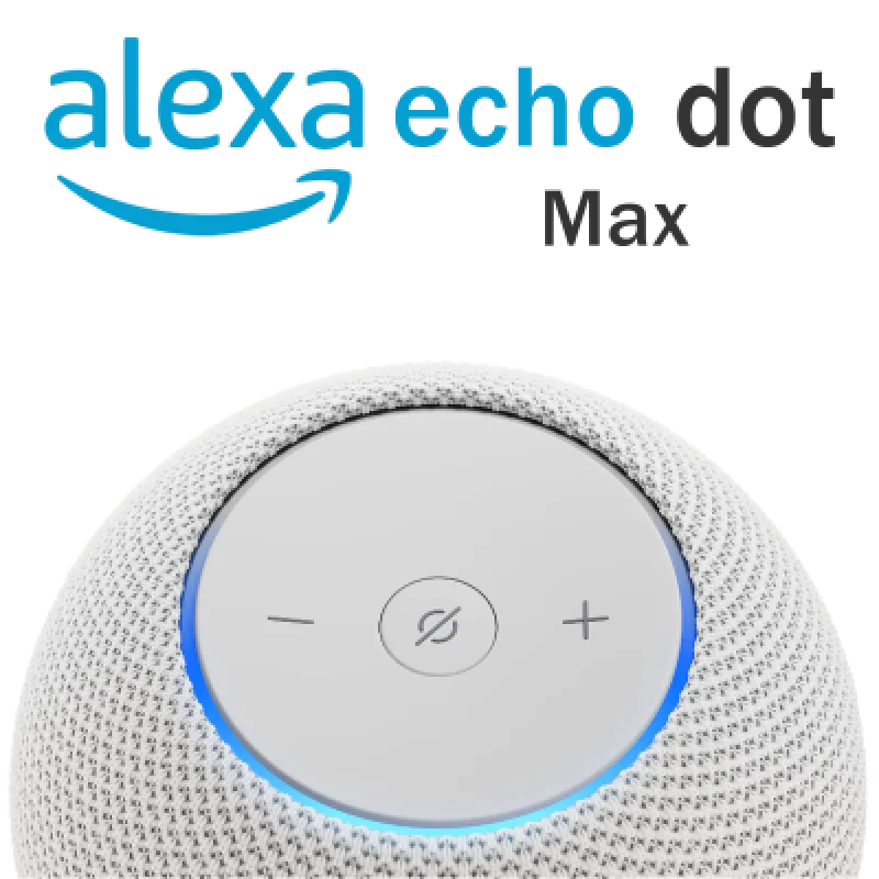 Amazon Echo Dot Max con Asistente Alexa | Sonido Premium ✨