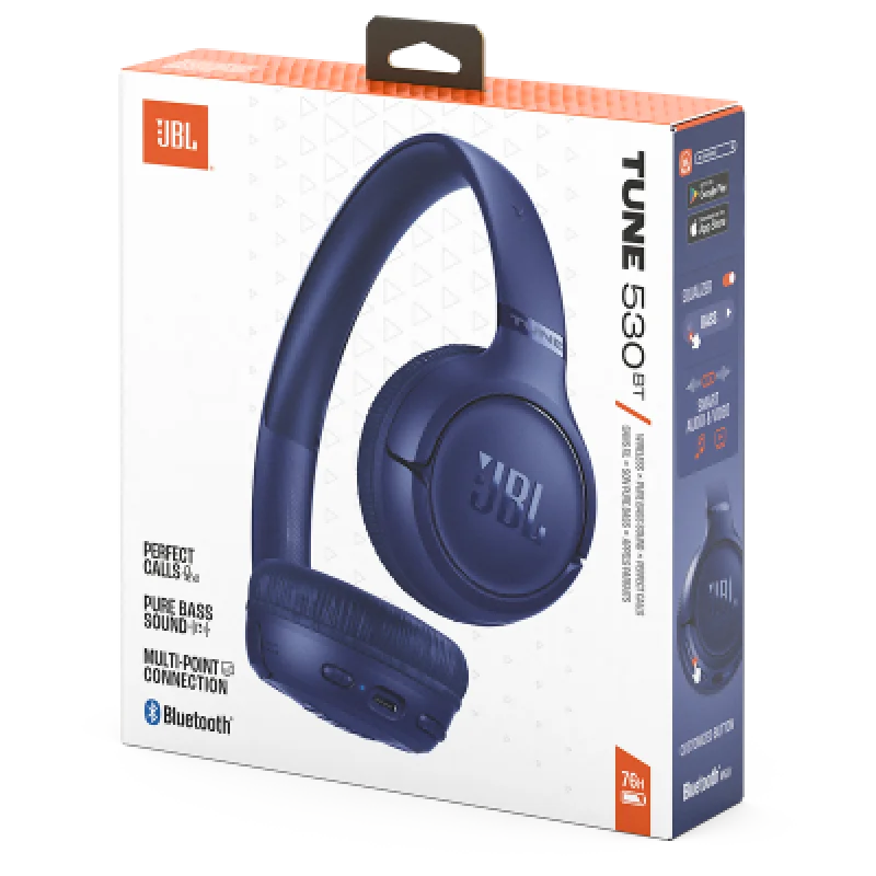 Auriculares JBL Tune 530BT Bluetooth 76h Batería | Original