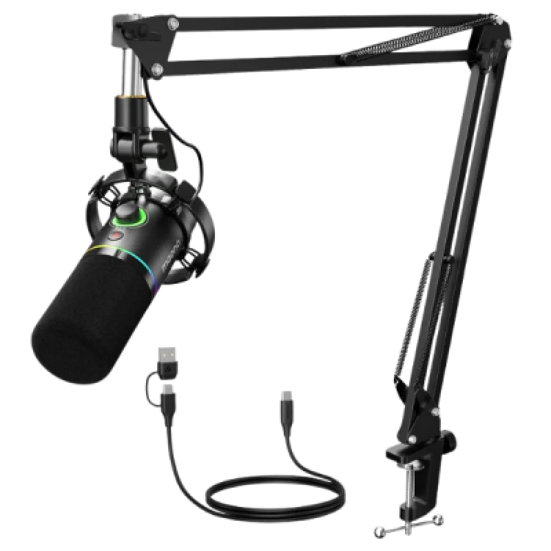 Micrófono Gamer Maono PD200XS USB/XLR | Streaming Podcast y Grabación Profesional🎙️