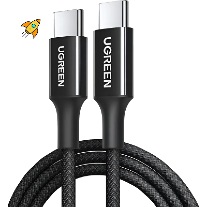 Cable USB C a USB C UGREEN 60W PD Carga Rápida | US261 | L501 | 1m