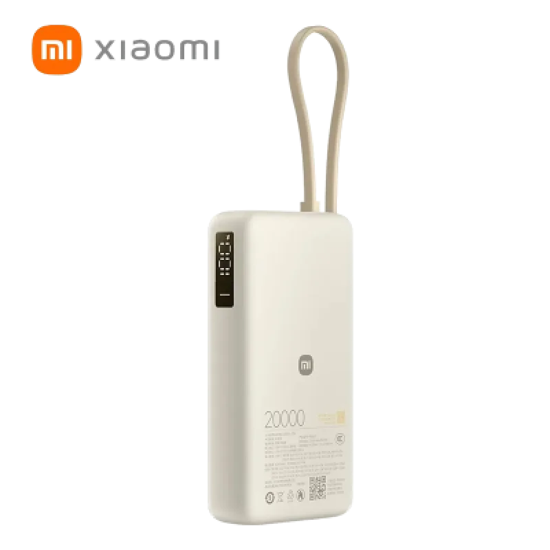 🔋 Power Bank Xiaomi 20000mAh 67W USB-C | Carga Rápida