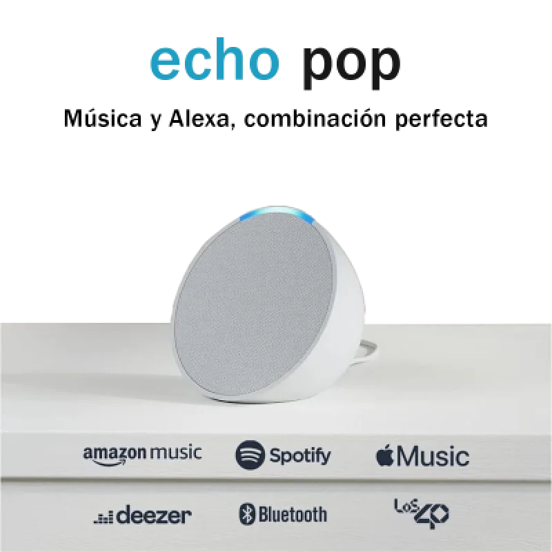 🎵 Amazon Echo Pop con Alexa | Parlante Inteligente ✨