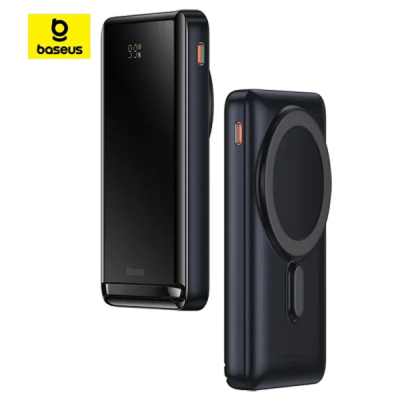 Cargador Inalámbrico Power Bank Baseus 20W 10000mAh | Carga rápida para celular