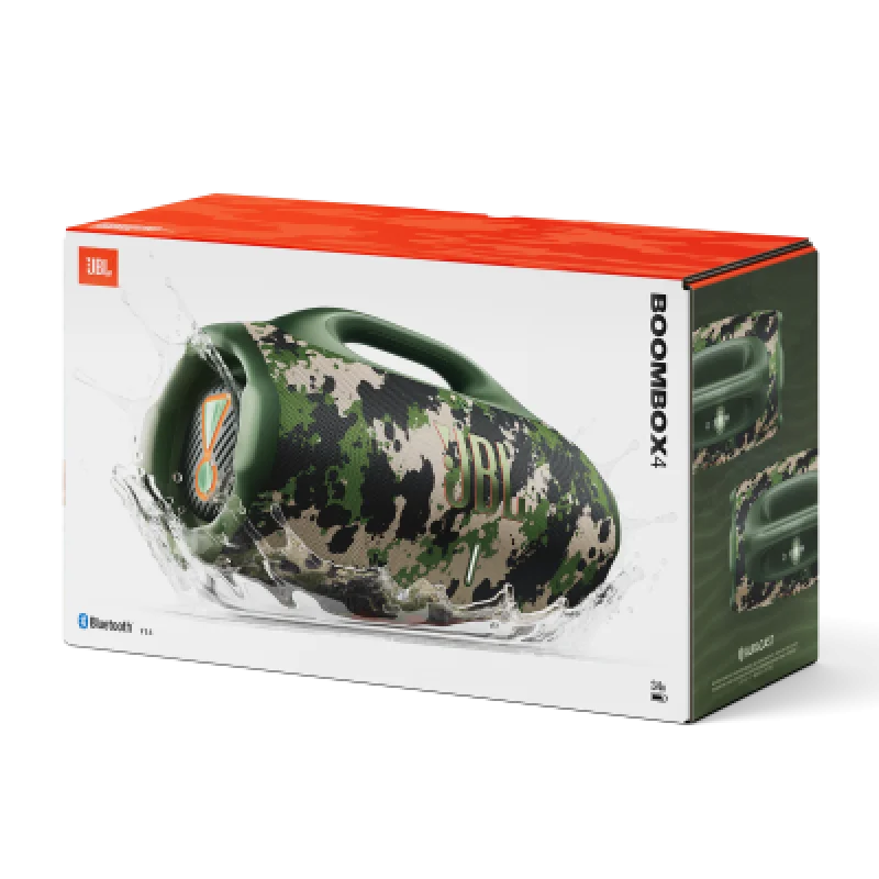 Parlante Portátil JBL Boombox 4 hasta 34 horas de reproducción